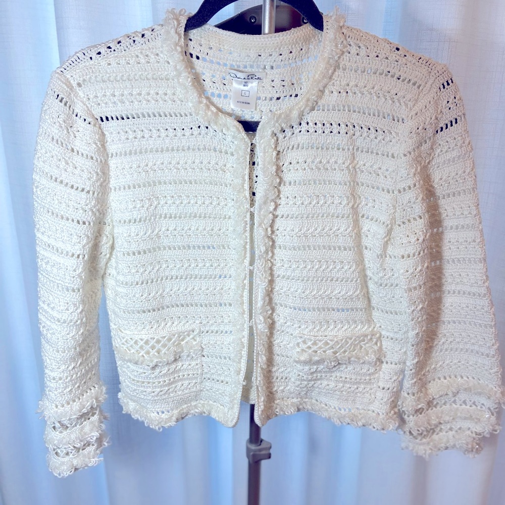 Vintage Oscar De La Renta Cardigan